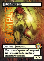 Elemental Token – Custom: Poison Ivy 2